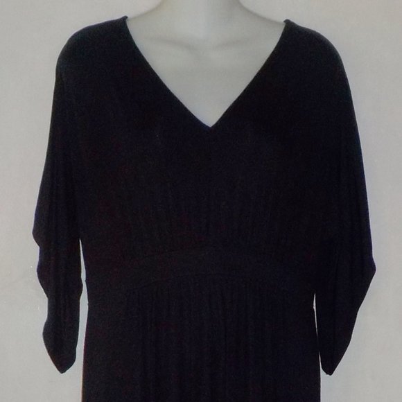 Isabel Maternity dress sz M 8 10 black maxi EUC - Picture 1 of 4